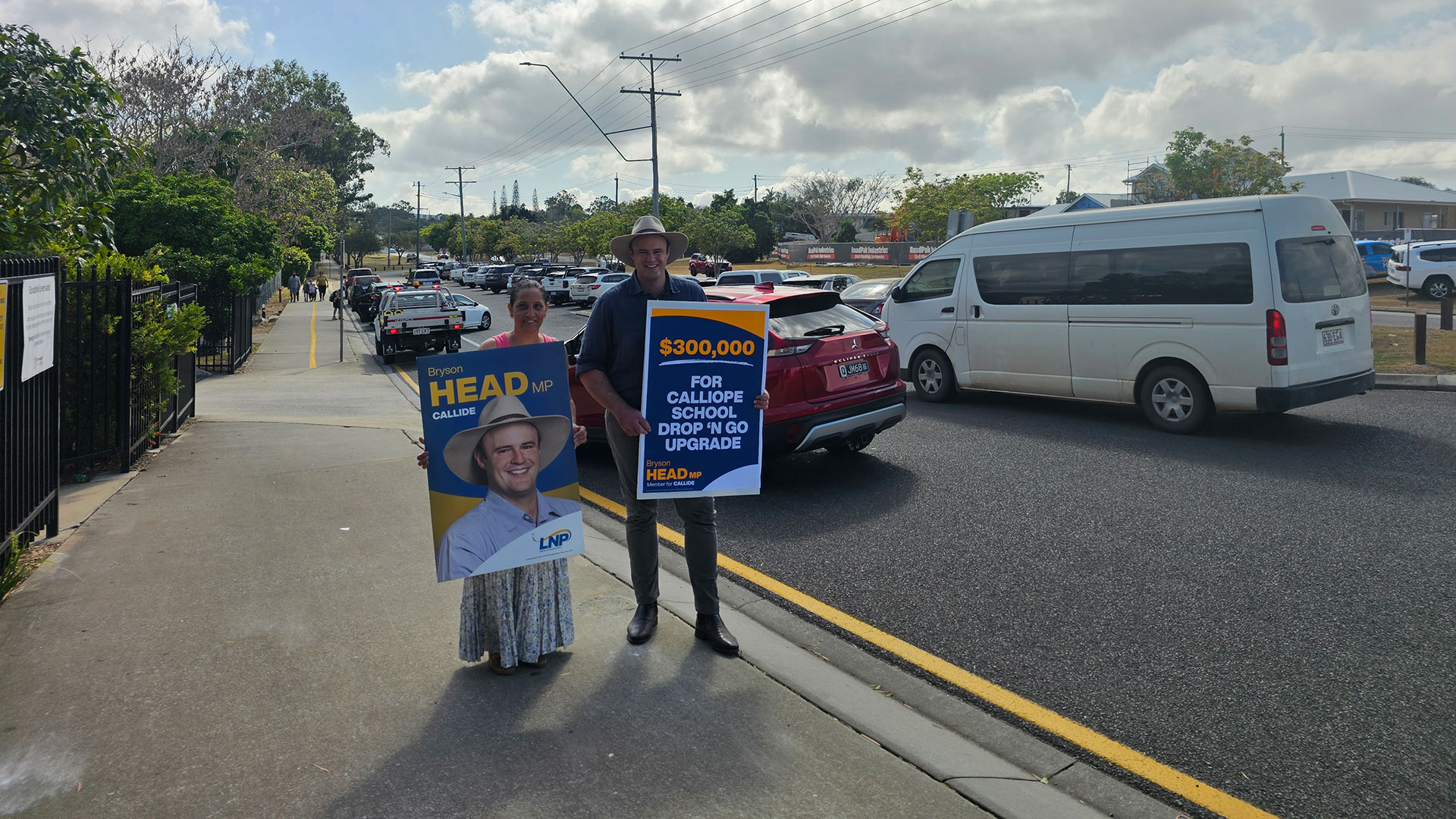 LNP announces upgrades to the Calliope State School pick up/drop off zone
