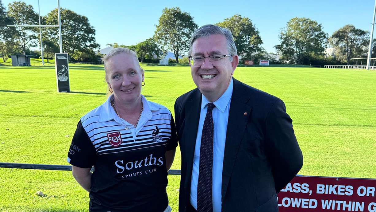 Dutton LNP Government to deliver for Southside Rugby League
