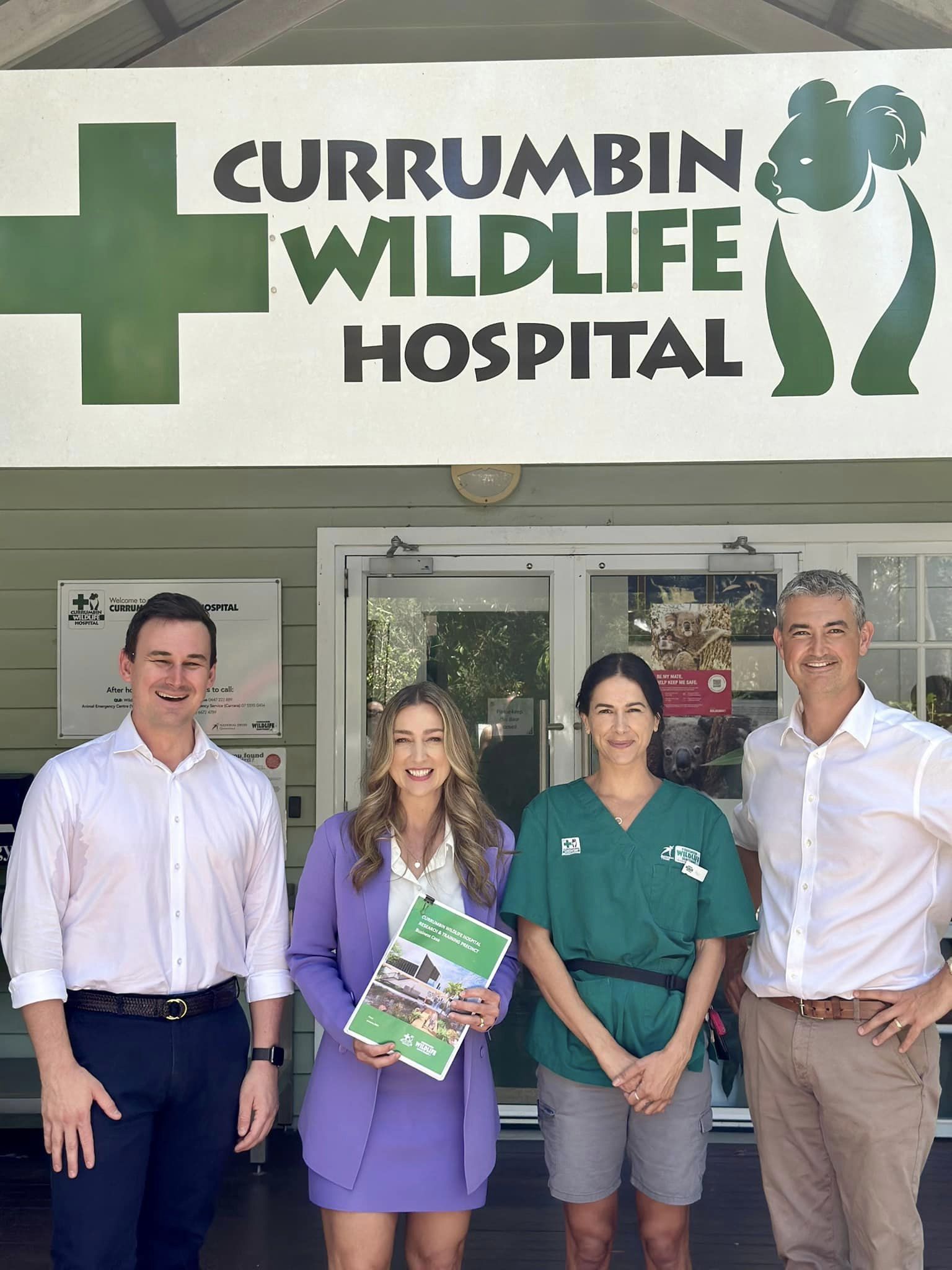 LNP to deliver world-class  Currumbin Wildlife Hospital Research and Training Precinct