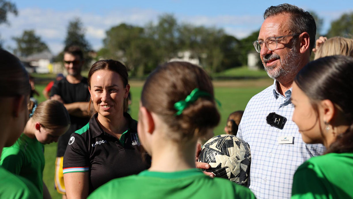 LNP Government to deliver $2.2 Million for Women’s Football in Ipswich
