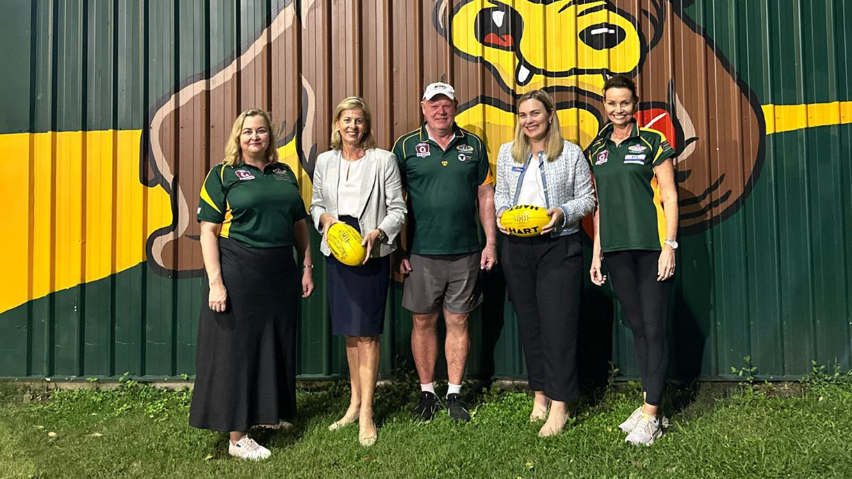 Investing $1m to upgrade the Kenmore Bears Female Change Rooms